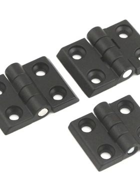 Bisagra negra de aleación de aluminio, 2020/3030/4040, bisa