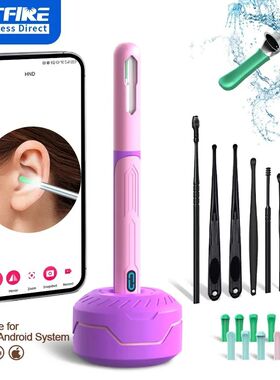 Wireless Ear Cleaner With Camera 6 LED Lights 3.6mm Lens Ear