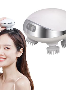 Hot Compress Red Light Head Massage Instrumento, carregament