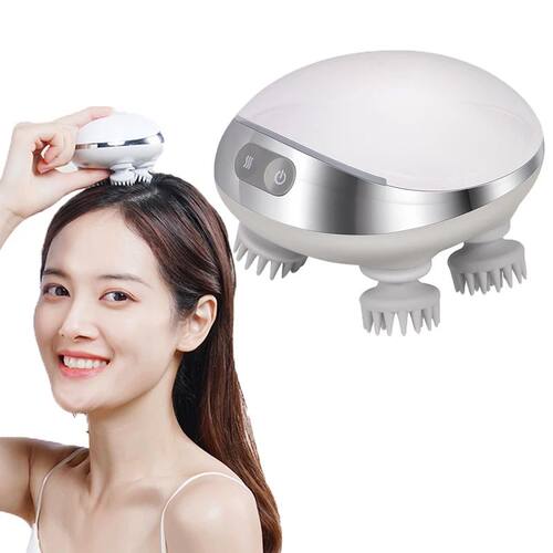 Hot Compress Red Light Head Massage Instrumento, carregament