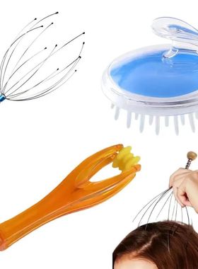 Cabe?a e pesco?o Scalp Massagem Ferramenta, Libera??o de Pre