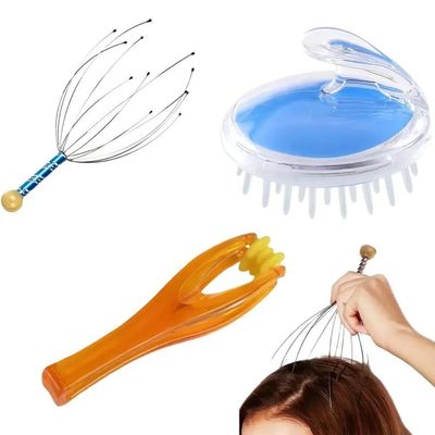 Cabe?a e pesco?o Scalp Massagem Ferramenta, Libera??o de Pre