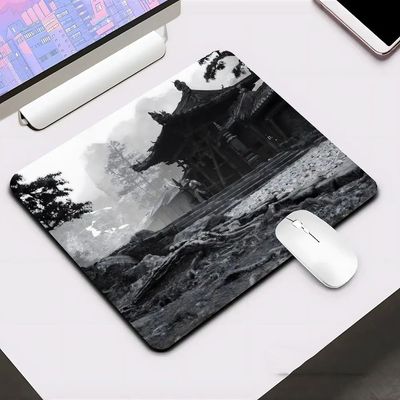 Mito preto Wukong Mouse Pad, almofada de borracha antiderrap