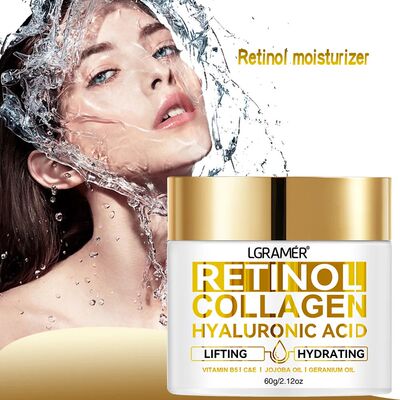 Retinol Face Cream Moisturizing Wrinkle Remover Collagen Hya