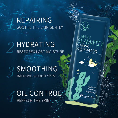 LAIKOU Sakura Seaweed Face Mask Skincare Centella Snail Coll