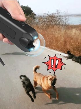 Repelente electrónico portátil para perros, repelente ultr