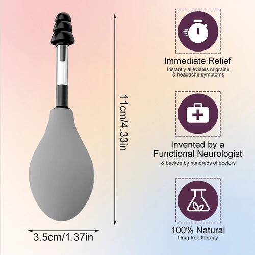 2PCS Reduce Tension Ear Pressure Tool 1PCS 3PCS Portable Sil