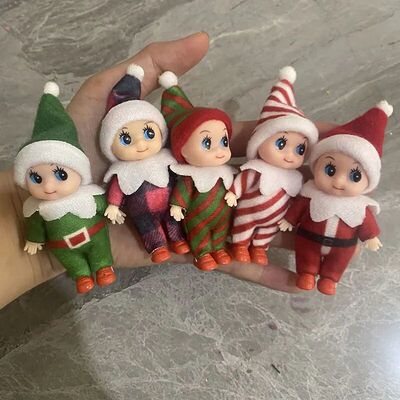1pc bebê da crian?a elf bonecas com bra?os móveis pernas c