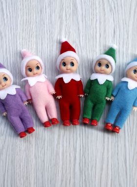 10cm da crian?a do bebê elfo bonecas com bra?os móveis per