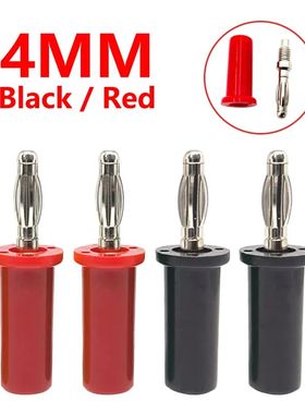 Adaptador de conector eléctrico Banana, conector macho y he