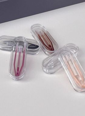 Contact Lens Contato Aplicador e Pin?a Set, Caixa útil Caso