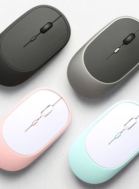 Mouse Recarregável Sem Fio, Modos Duplos, Compatível com B