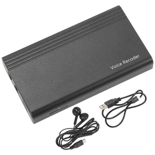 Gravador ativado por voz mini ditafone de áudio digital pro