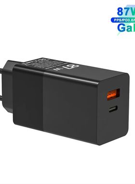 Cargador rápido GaN PD3.0, adaptador de carga QC 4,0 QC3.0