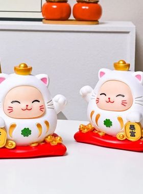 Grande capacidade sorte acenando gato cofrinho economizar di