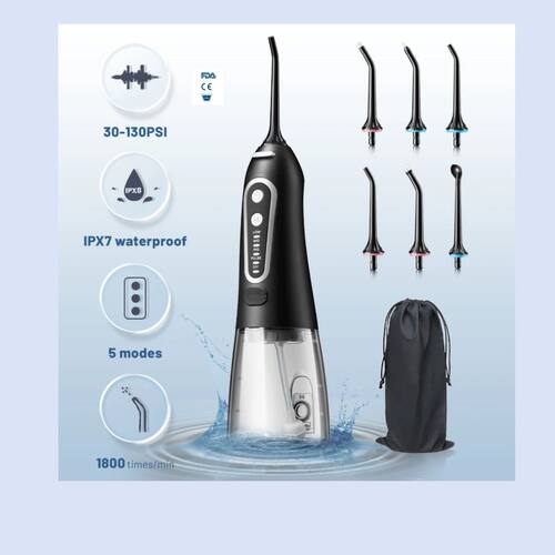 Irrigador Oral 5 Modos Portátil Recarregável Dental Water