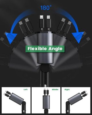 Cargador de coche de carga rápida, adaptador de encendedor