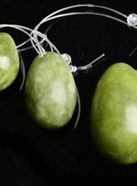 Yoni Egg Natural Green Jade Eggs Vagina Firming Ball Muscles