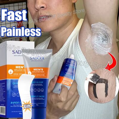 Men's Hair Removal Cream Hair Growth Inhibitor Face Beard Pr