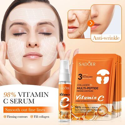 Colágeno Facial Kit Cuidados Com A Pele, Essência De Colá