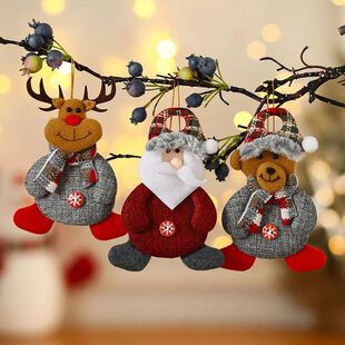 2023 Bonito Papai Noel Bonecas Boneco De Neve Decora??o De