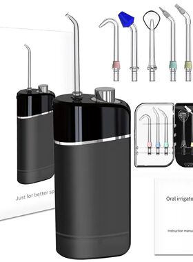 USB Recarregável Mini Irrigador Oral, Flosser de água, Por