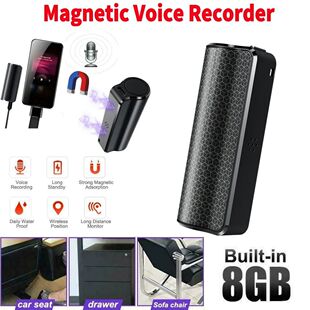 por Cont Gravador Ativado Microfone Grava??o com áudio Voz