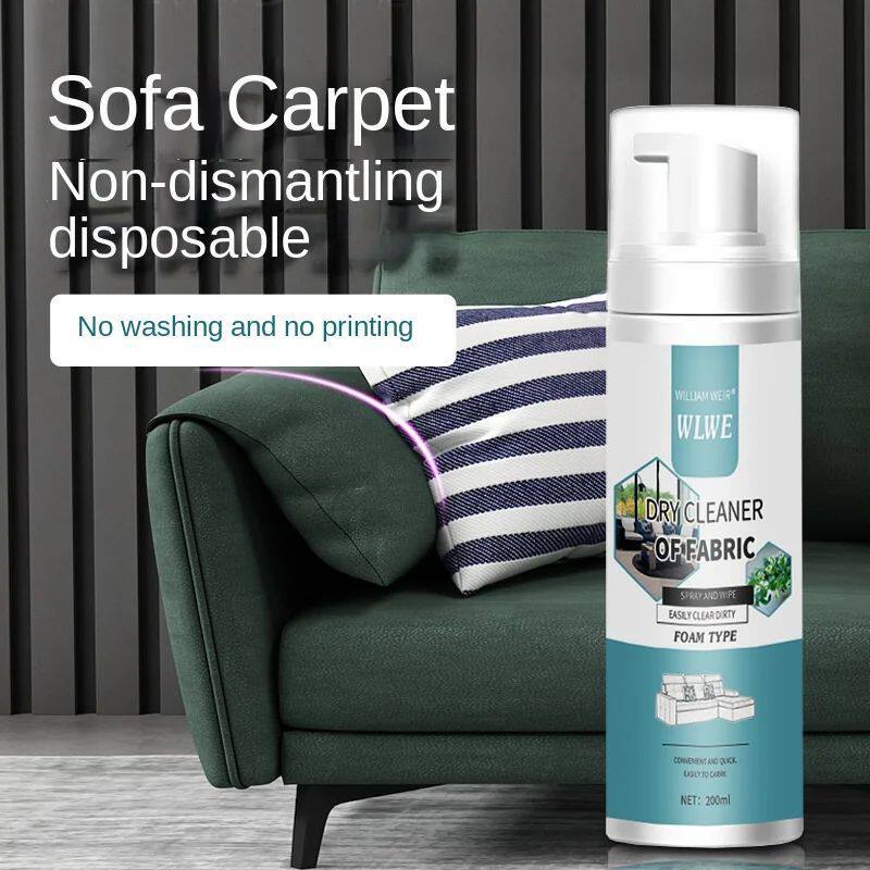 Artefacto de limpieza de sofá de tela, colchón de espuma,