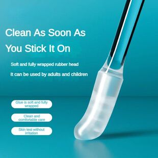 Swabs Disposable Ear Cleaner Soft Reusable Sticky Pick