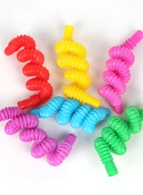 Tubo telescópico de colores para ni?os y adultos, tubo de e