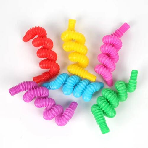 Tubo telescópico de colores para ni?os y adultos, tubo de e