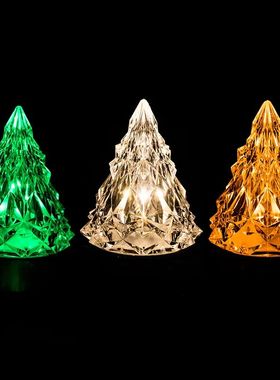 1pc flameless led eletr?nico luz da vela forma da árvore de