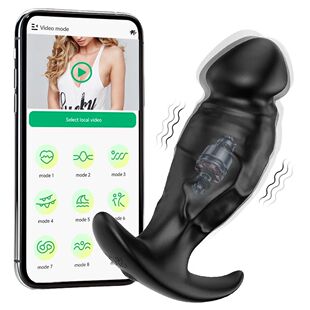 Vibrador fio homens sem para controle com anal plugue