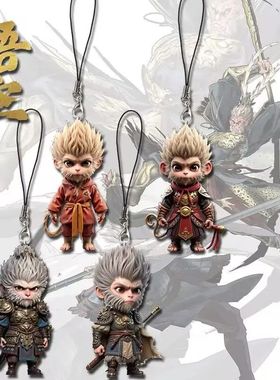 Black Myth Wukong Action Figure, The Destiny One Chaveiro, C