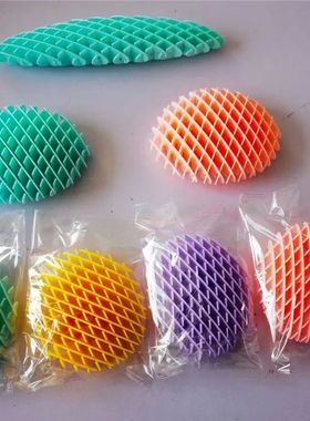 Juguetes de malla elástica de descompresión, estampado só