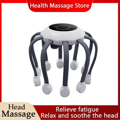 Polvo elétrico inteligente scalp massageador, dor de cabe?a