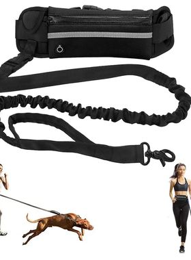 Correa reflectante con cremallera para perro, correa ajustab