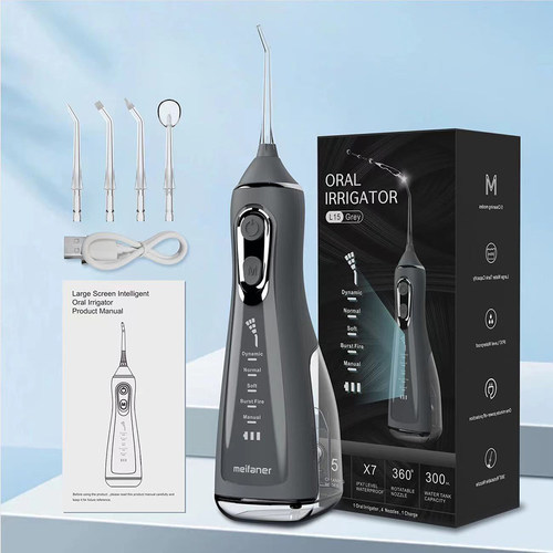 Portátil Dental água Flosser, Irrigador Oral Pick, 5 Modos