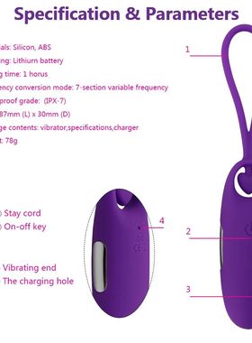 Egg Vibrator Kegel Ball Vibrating Egg Vibrating Wearable G S