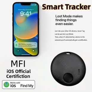 Minirrasador GPS MFI, localizador inteligente iTag para llav