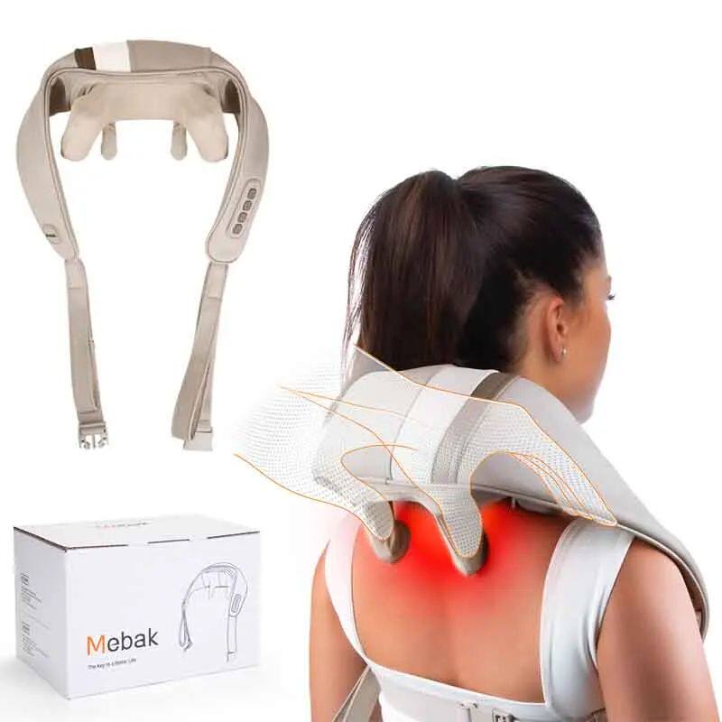 Mebak N1Cervical Massager Electric Neck Back Massager Pillow