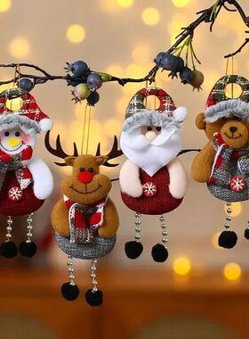 Papai Noel Dolls Pendant for Christmas Trees Decora??o, Gota