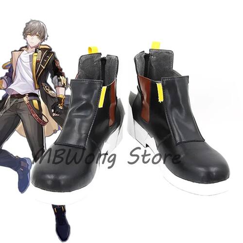 Honkai Star Rail Masculino Botas, O Trailblazer Caelus Cospl