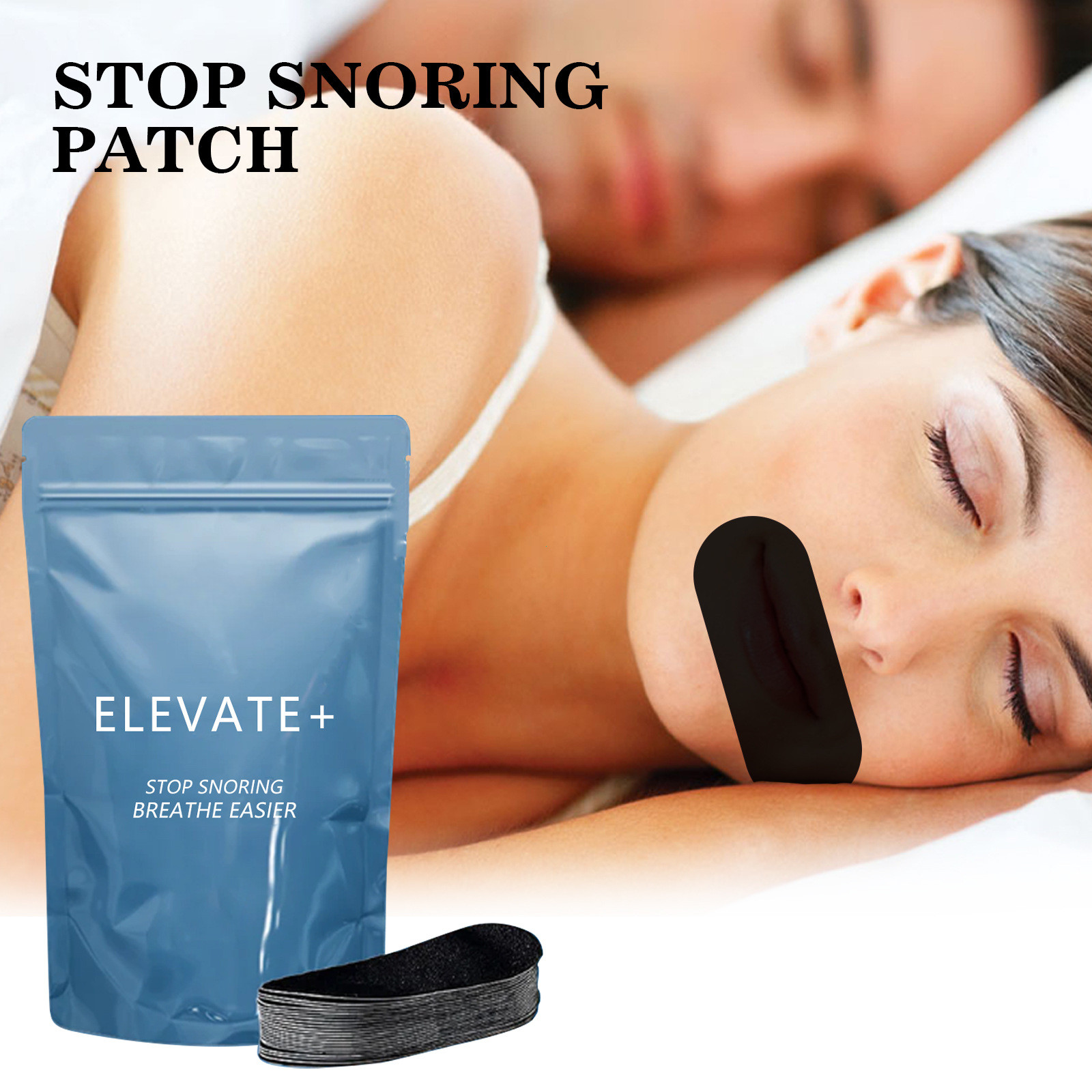 anti-snoring patch nose breathing correction improve sleepin