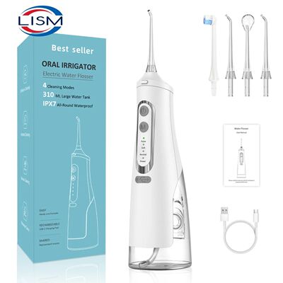 USB Irrigador Oral Recarregável, água Flosser, Portátil D