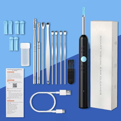 Smart Visual Ear Cleaner Set with Camera 1080P Ear Sticks Ea