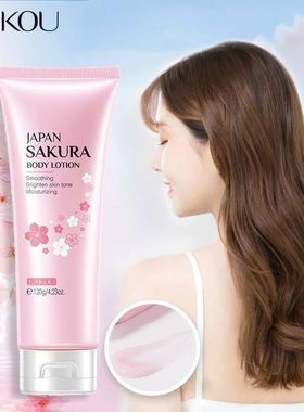 LAKOU-Cherry Blossom Lo??o Corporal, Refrescante, Hidratante
