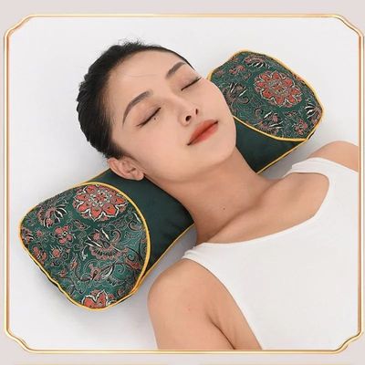 Home Wormwood Bone Pillow Cervical Pillow Moxa Mugwort Physi