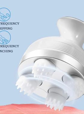 Massageador de cabe?a elétrica sem fio, Aliviar o couro cab