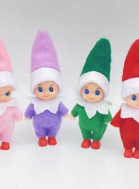 Natal da crian?a do bebê elf mini natal minúsculo colorido